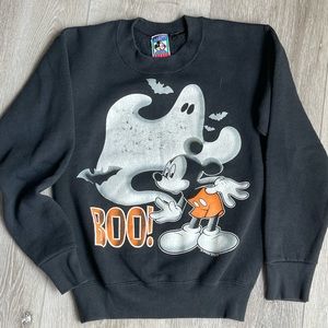 Vintage Mickey Mouse Boo Halloween crewneck